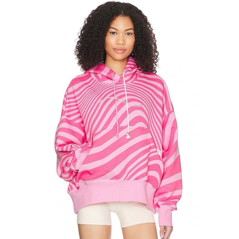 🎈FINAL! New Nike x Revolve Oversized Sweatshirt Hoodie Pinksicle Swirl